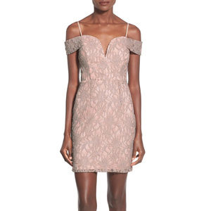 Lace Off The Shoulder Dress